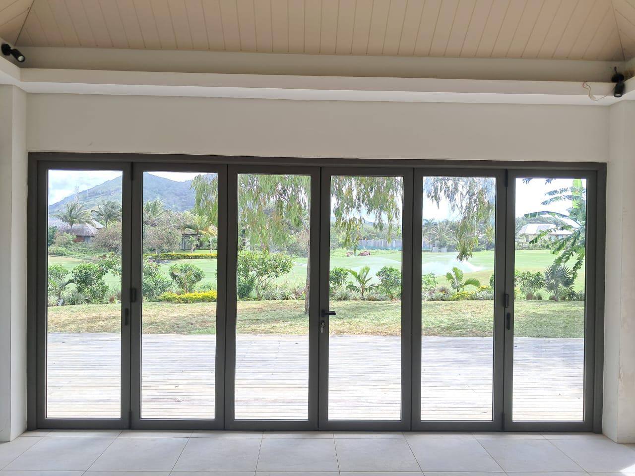 Portes coulissantes anthracite